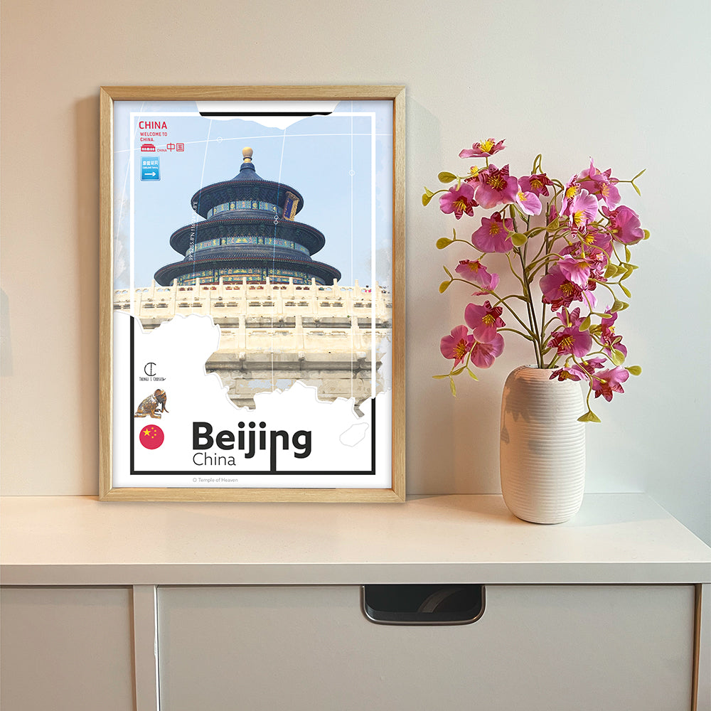 Beijing Travel Poster