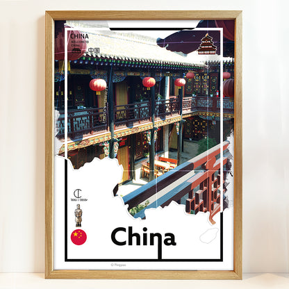 China Travel Poster