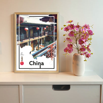 China Travel Poster