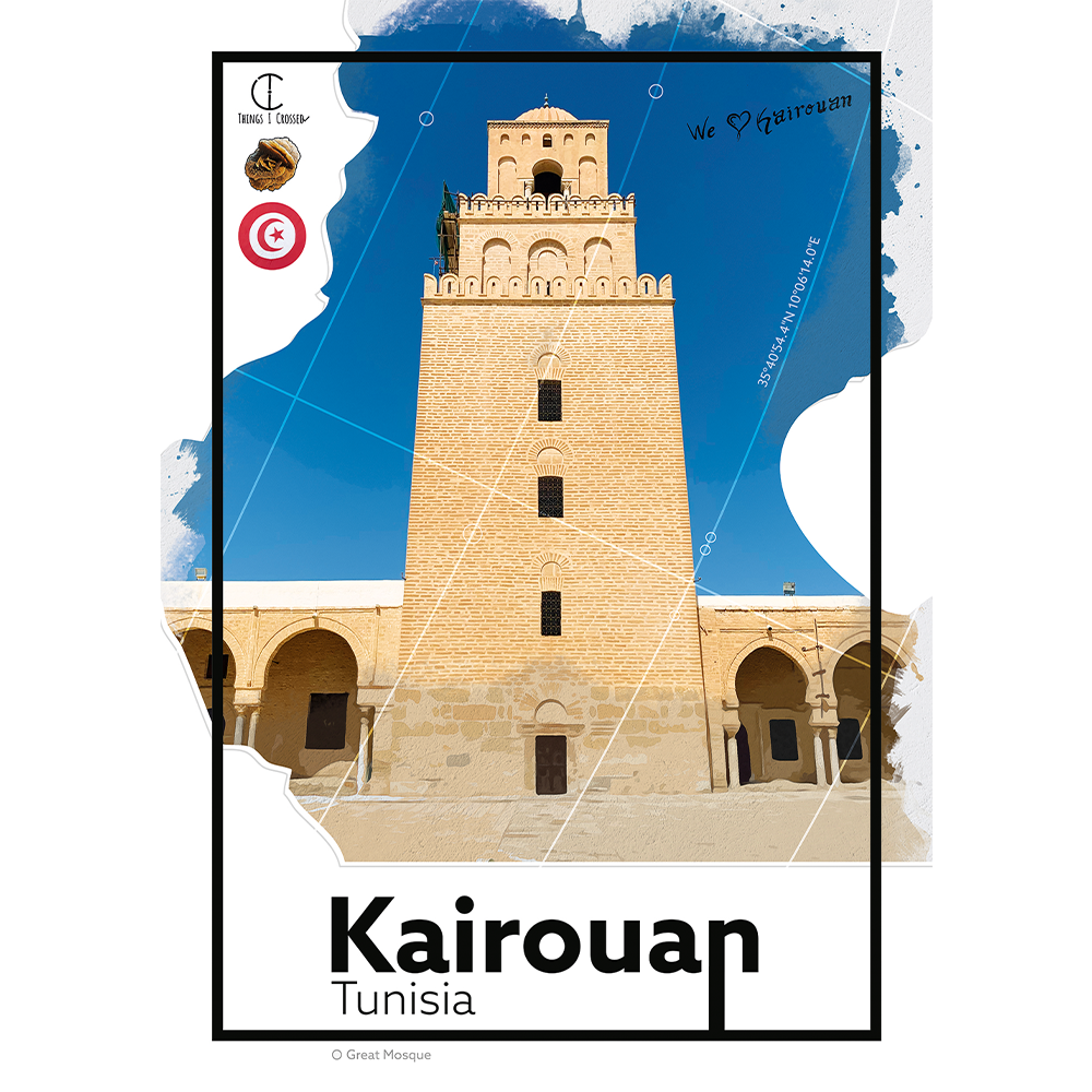 Kairouan Travel Poster