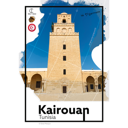 Kairouan Travel Poster