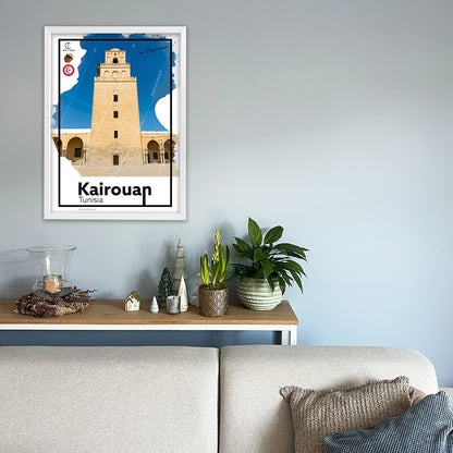 Kairouan Travel Poster