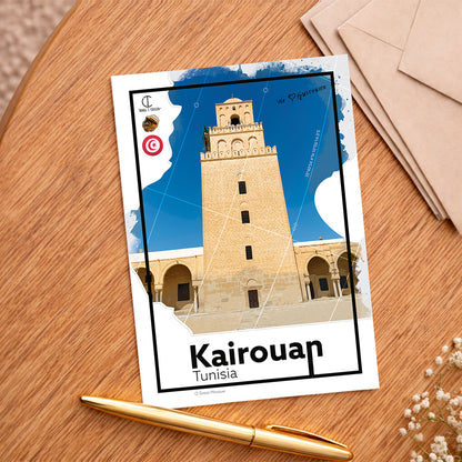 Kairouan Travel Poster