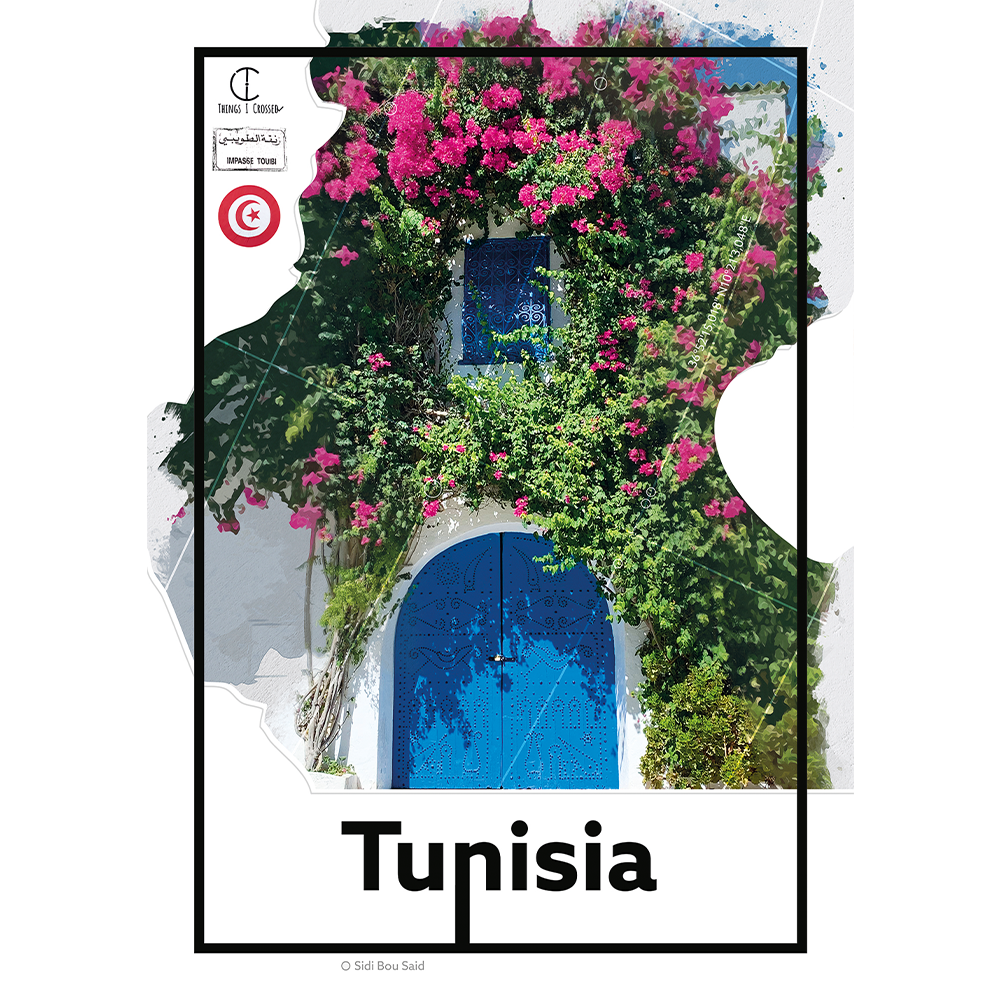 Tunisia Travel Poster