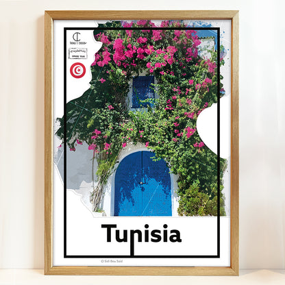 Tunisia Travel Poster