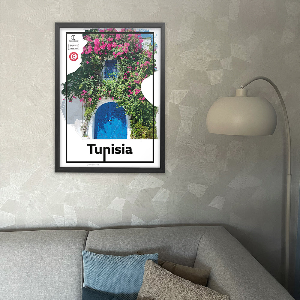 Tunisia Travel Poster