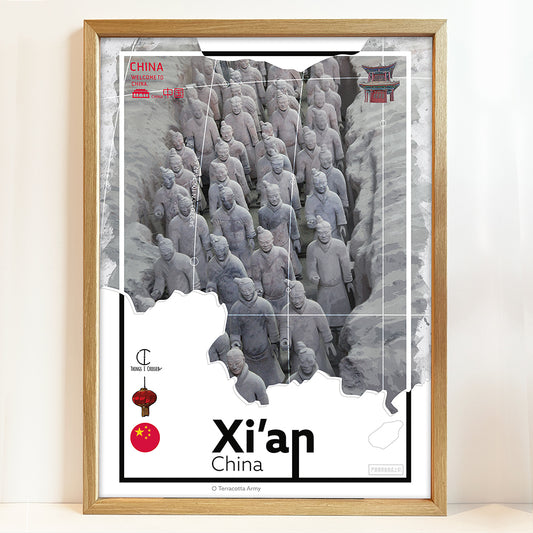 Xi'an Travel Poster