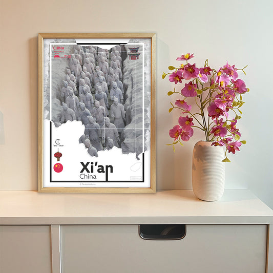 Xi'an Travel Poster