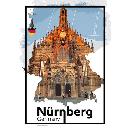 Nuremberg Travel Poster
