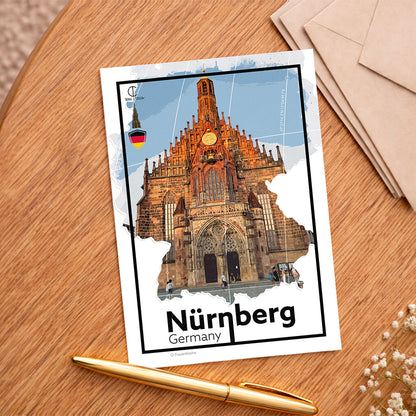 Nuremberg Travel Poster