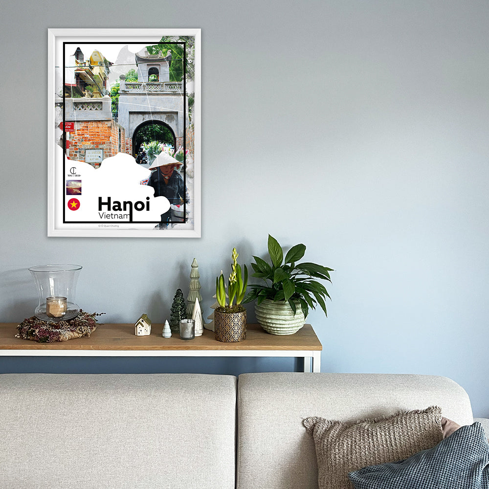 Hanoi Travel Poster