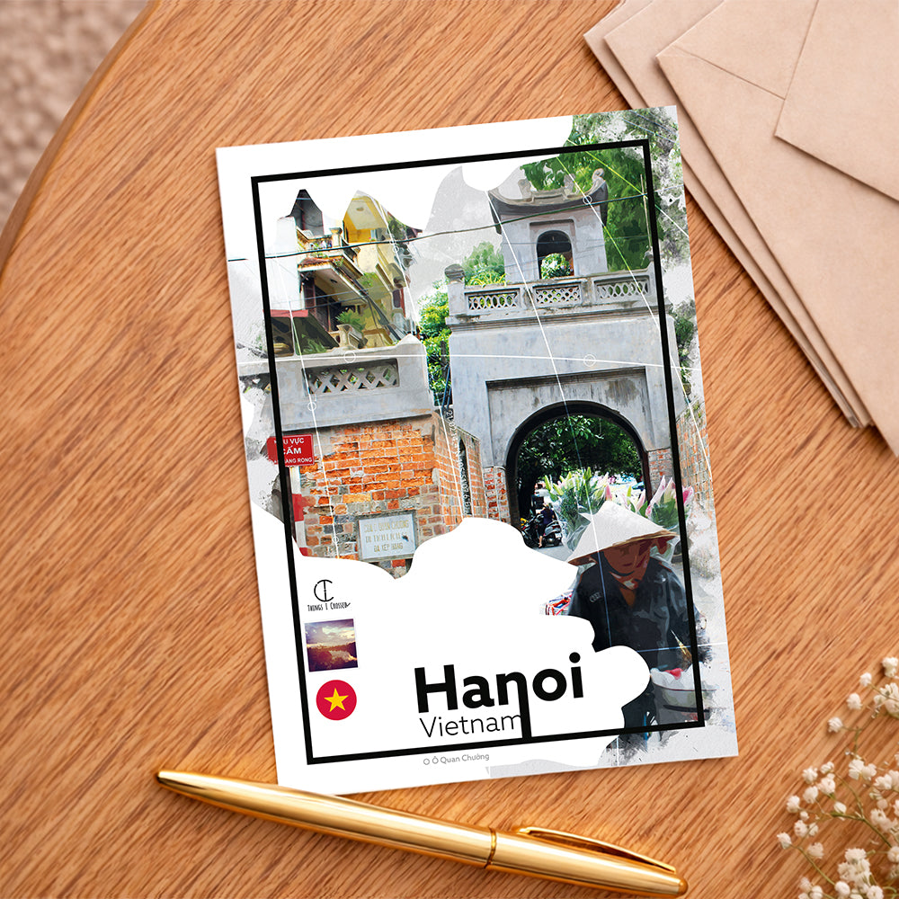Hanoi Travel Poster