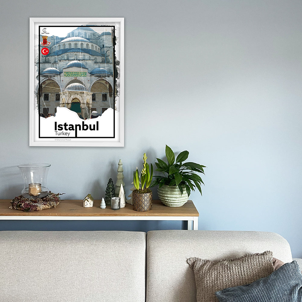Istanbul Travel Poster