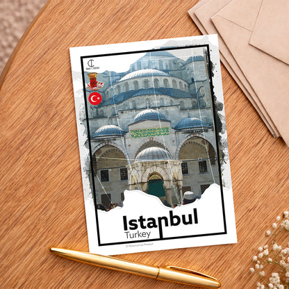 Istanbul Travel Poster