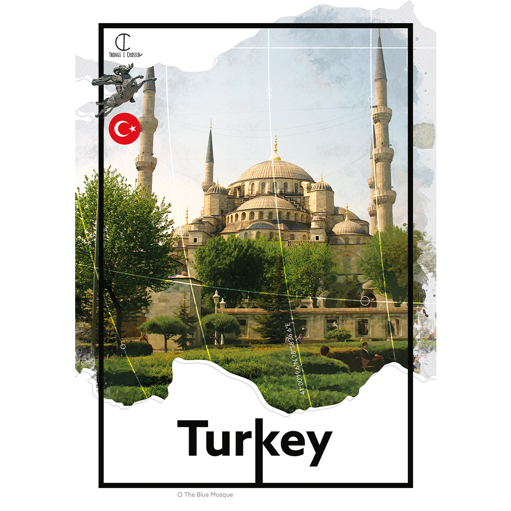 Turkey Travel Poster