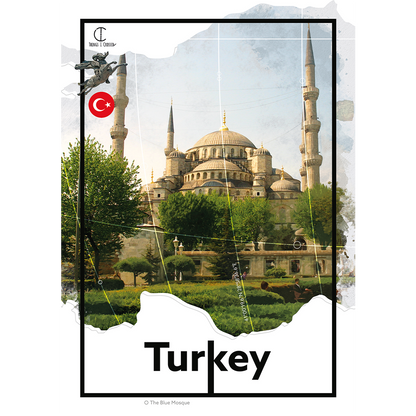 Turkey Travel Poster