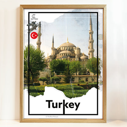 Turkey Travel Poster