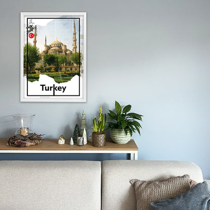 Turkey Travel Poster