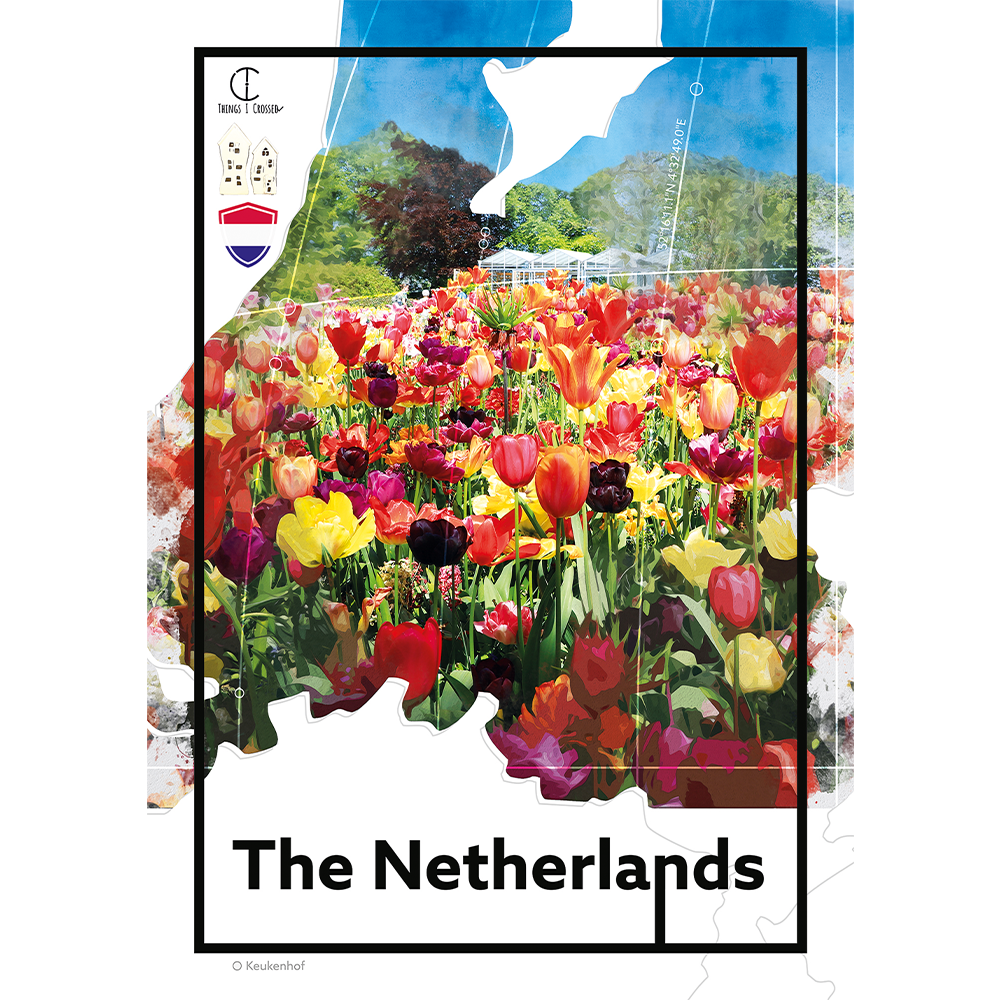 The Netherlands Travel Poster
