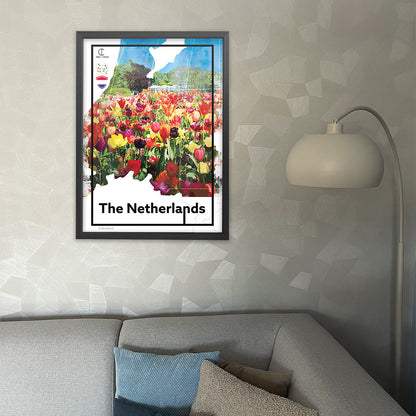The Netherlands Travel Poster