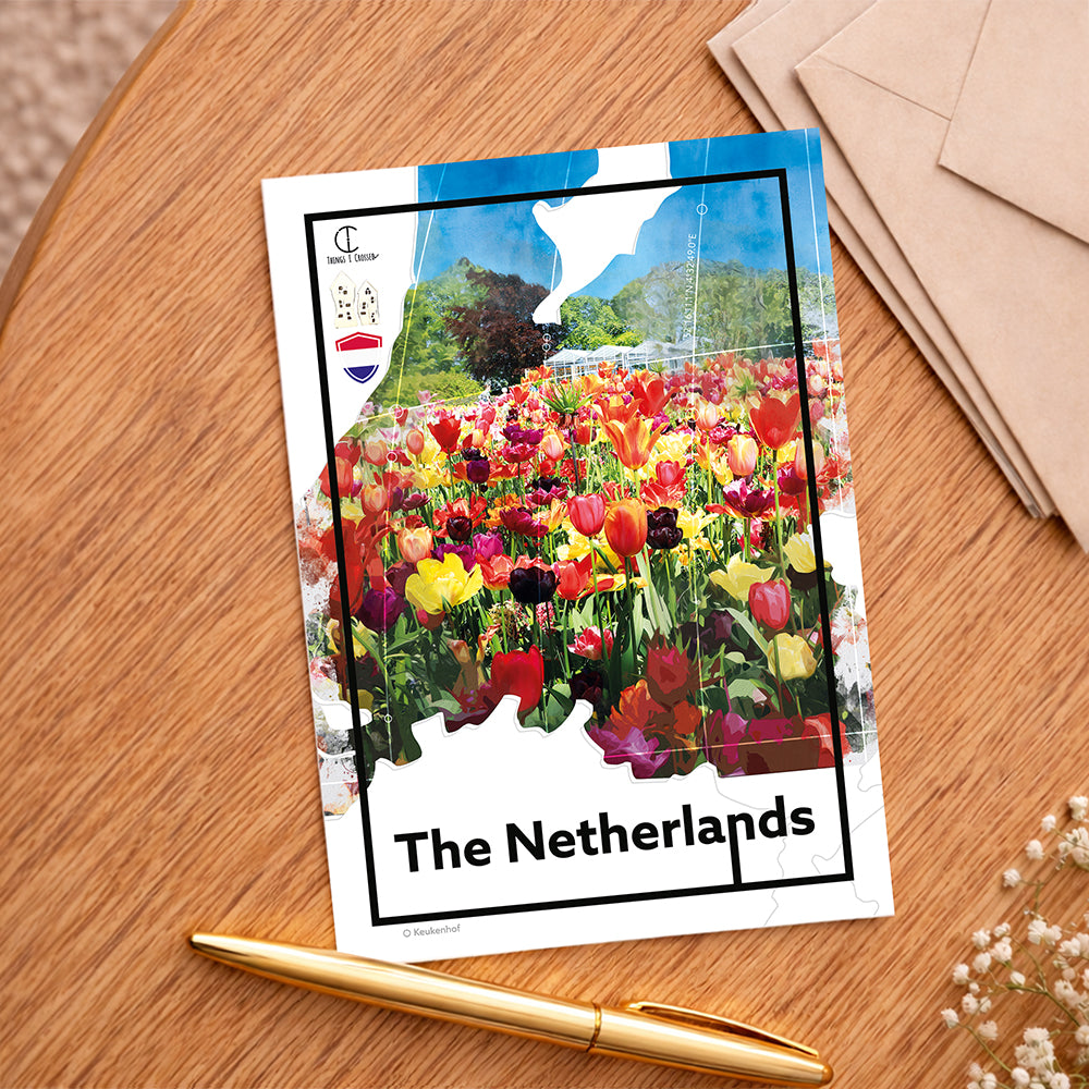 The Netherlands Travel Poster