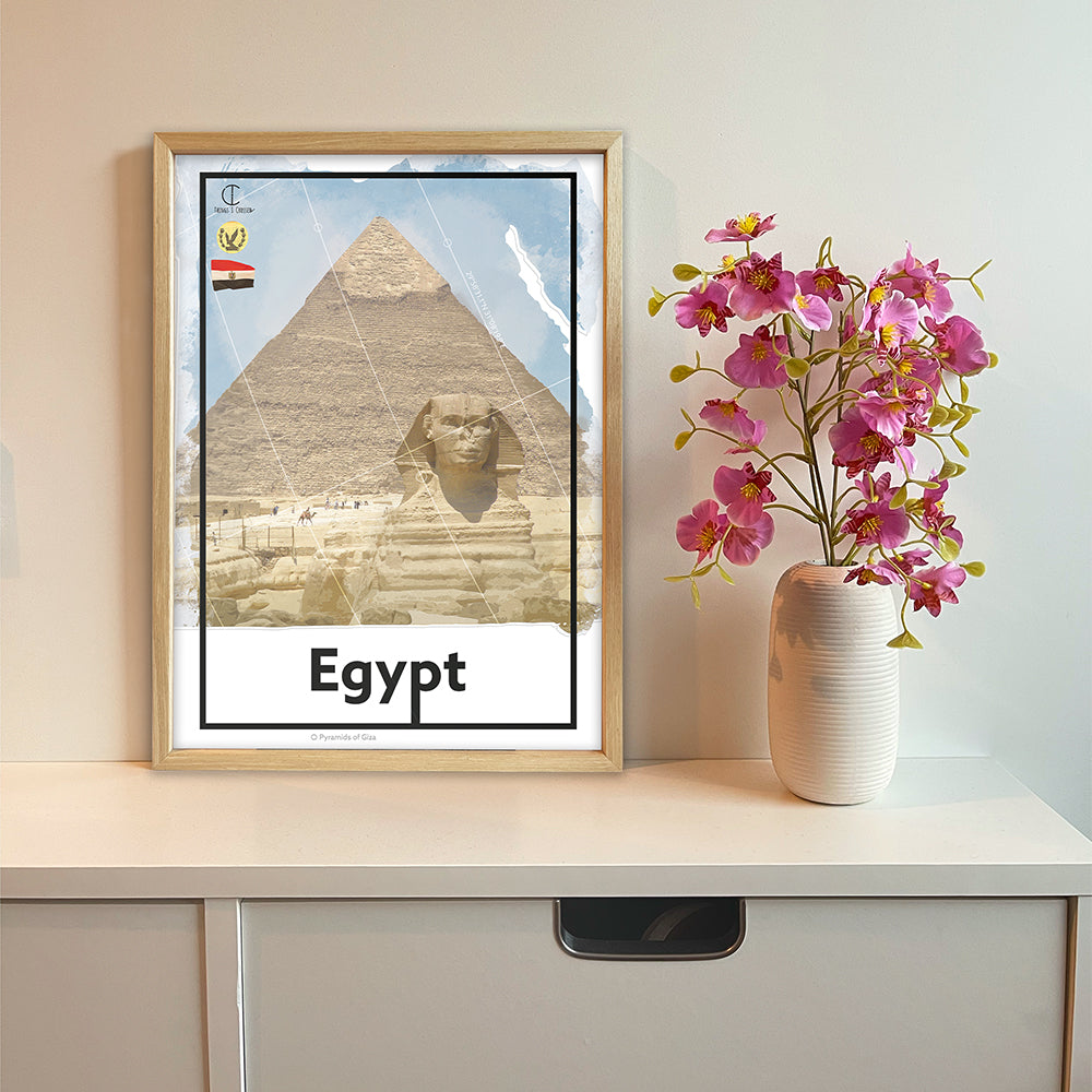 Egypt Travel Poster