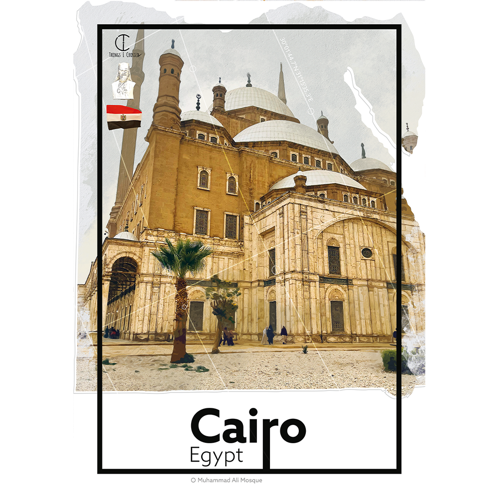 Cairo Travel Poster