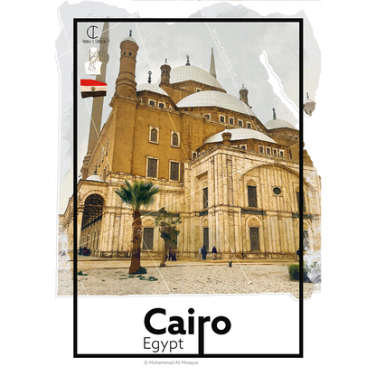 Cairo Travel Poster