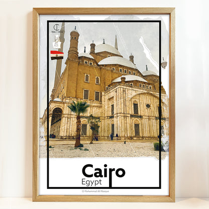Cairo Travel Poster