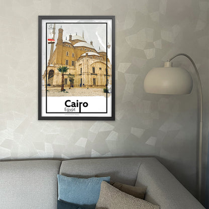 Cairo Travel Poster