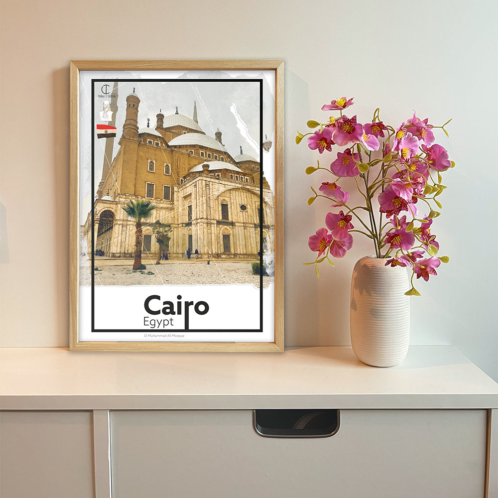 Cairo Travel Poster