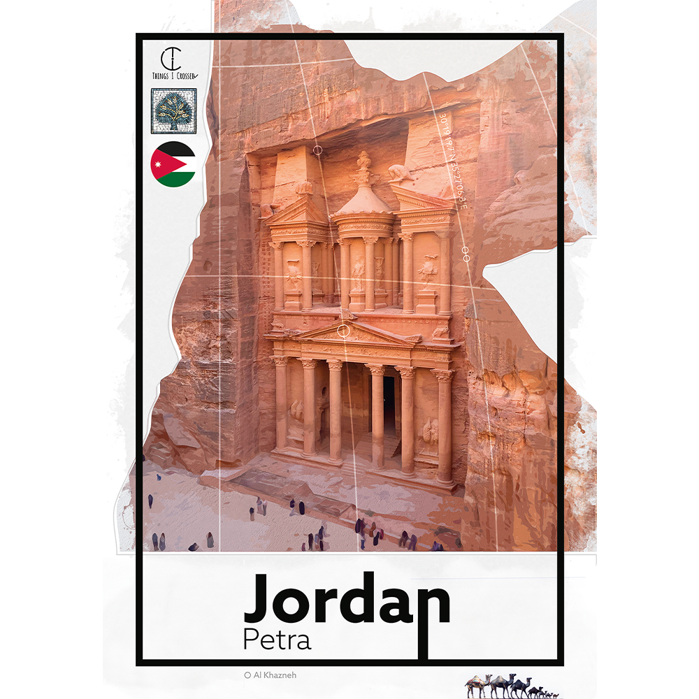 Jordan Travel Poster