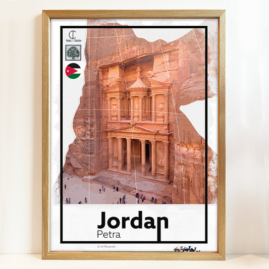 Jordan Travel Poster
