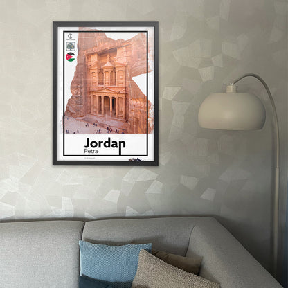 Jordan Travel Poster