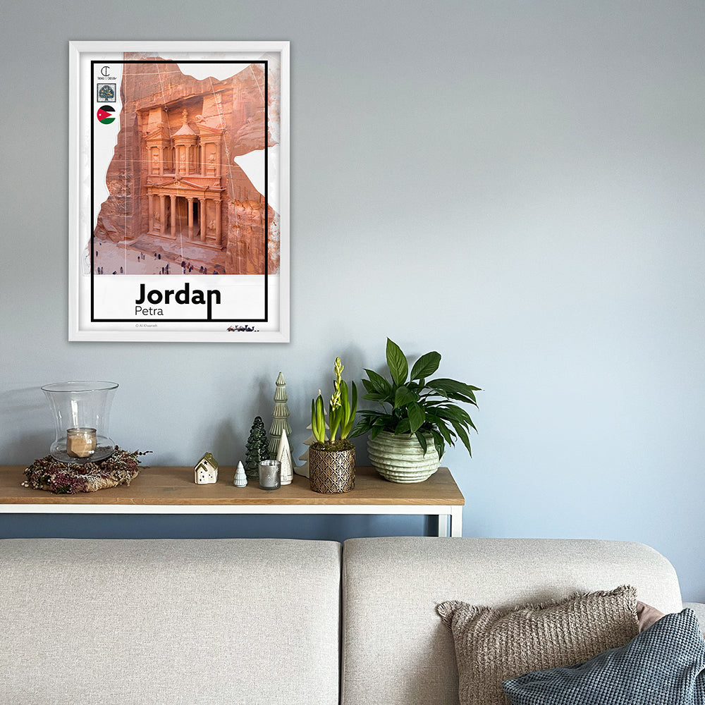 Jordan Travel Poster