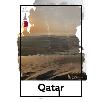 Qatar Travel Poster