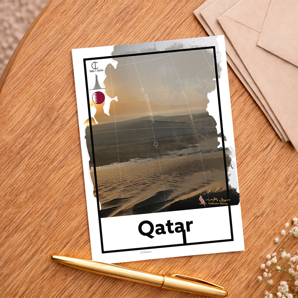 Qatar Travel Poster