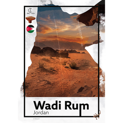 Wadi Rum Travel Poster