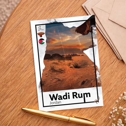 Wadi Rum Travel Poster