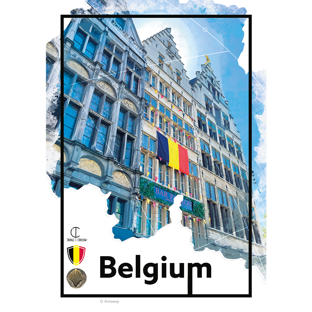 Belgium Travel Poster