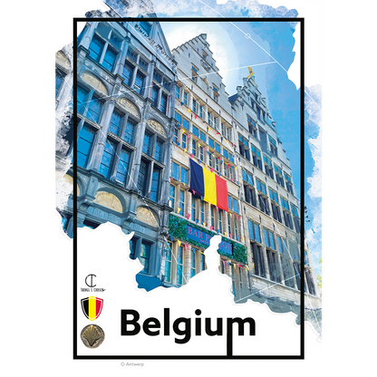 Belgium Travel Poster