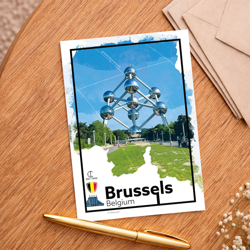 Brussels Travel Poster
