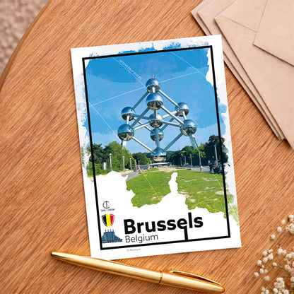 Brussels Travel Poster