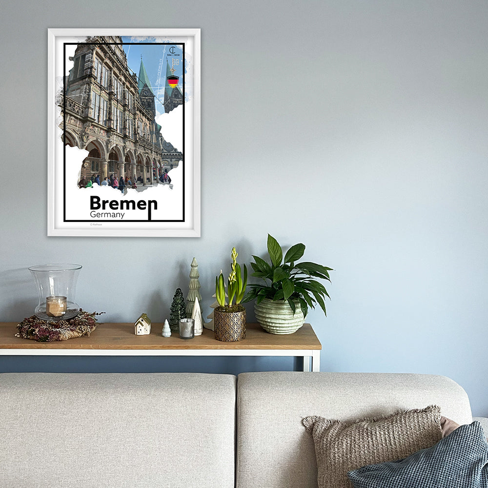 Bremen Travel Poster
