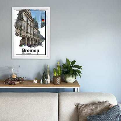 Bremen Travel Poster
