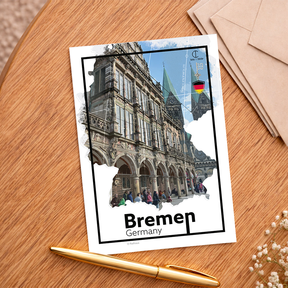 Bremen Travel Poster