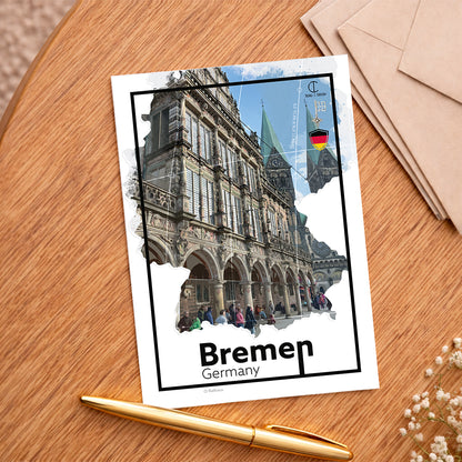 Bremen Travel Poster