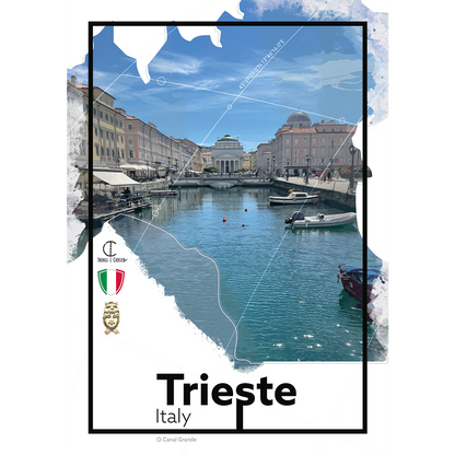 Trieste Travel Poster